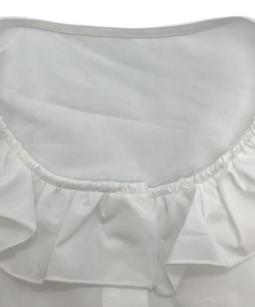 rosy monster（ロージーモンスター）rosy monster (ロージーモンスター) gorgeous mini frill tunic ホワイト サイズ:FREE 未使用品の古着・服飾アイテム