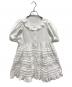 rosy monster（ロージーモンスター）の古着「gorgeous mini frill tunic」｜ホワイト