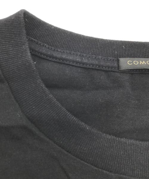 COMOLI（コモリ）COMOLI (コモリ) コットンジャージ ノースリーブTシャツ ブラック サイズ:2の古着・服飾アイテム