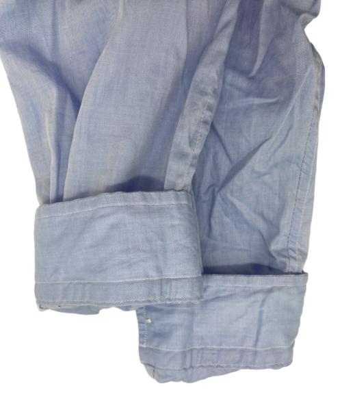 MUSE de Deuxieme Classe（ミューズ ドゥーズィエム クラス）MUSE de Deuxieme Classe (ミューズ ドゥーズィエム クラス) ロングレギュラーシャツ ブルー サイズ:FREEの古着・服飾アイテム