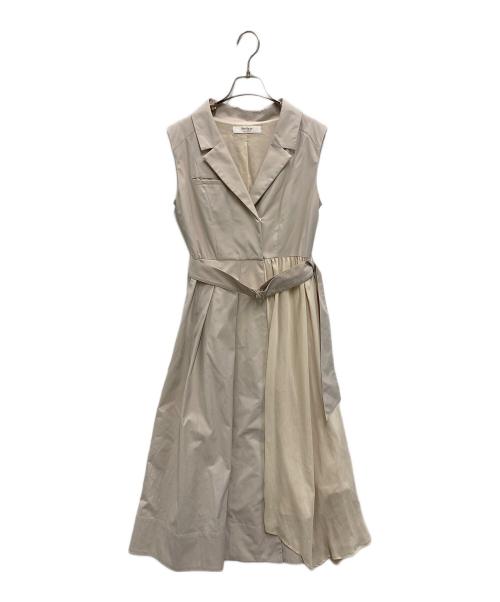 HER LIP TO（ハーリップトゥ）Her lip to (ハーリップトゥ) always a lady dress ベージュ サイズ:Mの古着・服飾アイテム