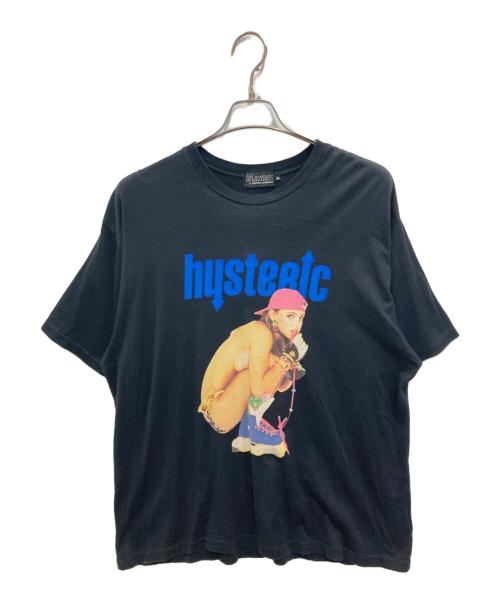 Hysteric Glamour（ヒステリックグラマー）Hysteric Glamour (ヒステリックグラマー) PLAY BOY (プレイボーイ) HYSTERIC ARROW TEE ブラック サイズ:XLの古着・服飾アイテム