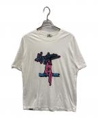Hysteric Glamour×MEDICOM TOYヒステリックグラマー×メディコム・トイ）の古着「プリントTシャツ」｜ホワイト