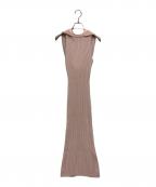 AND MARYアンドマリー）の古着「Noah knit dress」｜ピンク