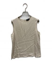 theory（セオリー）の古着「Modern GGT Straight Shell ブラウス」｜ベージュ