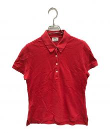 HERMES SELLIER（エルメス）の古着「ポロシャツ」｜レッド
