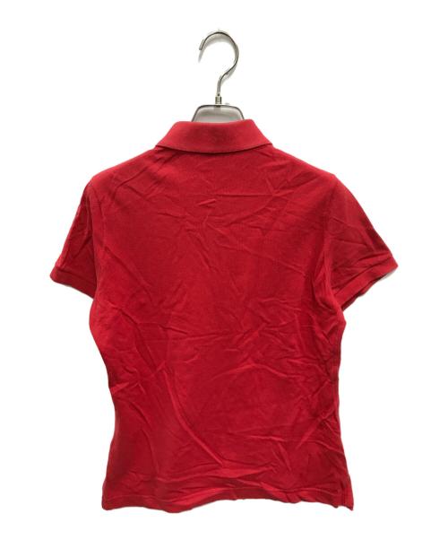 HERMES SELLIER（エルメス）HERMES SELLIER (エルメス) ポロシャツ レッド サイズ:Mの古着・服飾アイテム