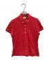 HERMES SELLIER（エルメス）の古着「ポロシャツ」｜レッド