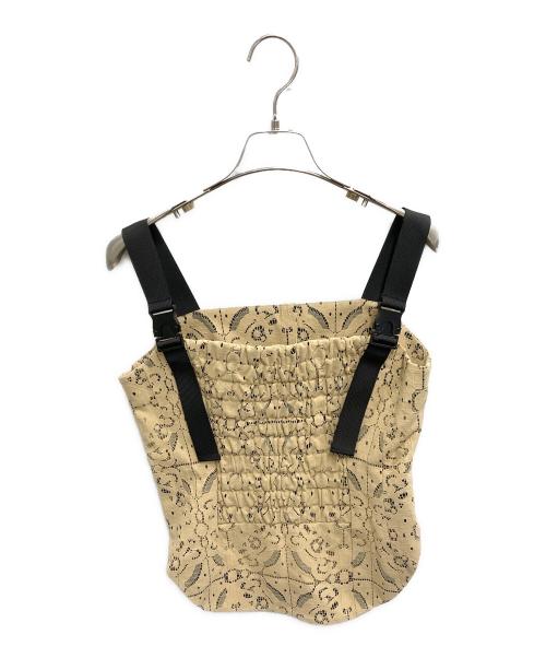 Ameri（アメリ）Ameri (アメリ) MODUALL LACE BUSTIER ベージュ サイズ:S 未使用品の古着・服飾アイテム
