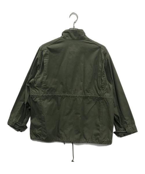 FRAMeWORK（フレームワーク）FRAMeWORK (フレームワーク) リップストップミリタリーブルゾン オリーブ サイズ:Fの古着・服飾アイテム