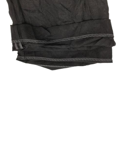 LEINWANDE（ラインヴァンド）LEINWANDE (ラインヴァンド) PEONY JACQUARD TROUSERS ブラック サイズ:FREEの古着・服飾アイテム