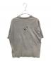 NUMBER (N)INE (ナンバーナイン) EMBLEM CLASH PIGMENT BIO TEE グレー サイズ:2：5000円
