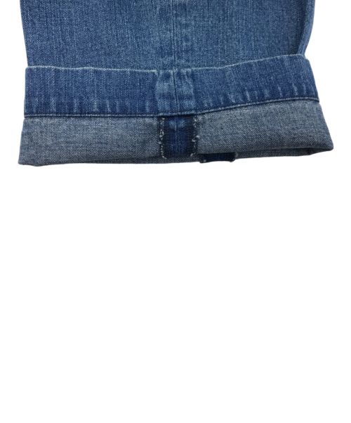 Oblada（オブラダ）Oblada (オブラダ) タックデニムパンツ インディゴ サイズ:W24の古着・服飾アイテム