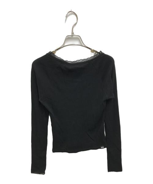 Hysteric Glamour（ヒステリックグラマー）Hysteric Glamour (ヒステリックグラマー) HYSTERIC ANGEL ショート丈Tシャツ ブラック サイズ:FREE 未使用品の古着・服飾アイテム