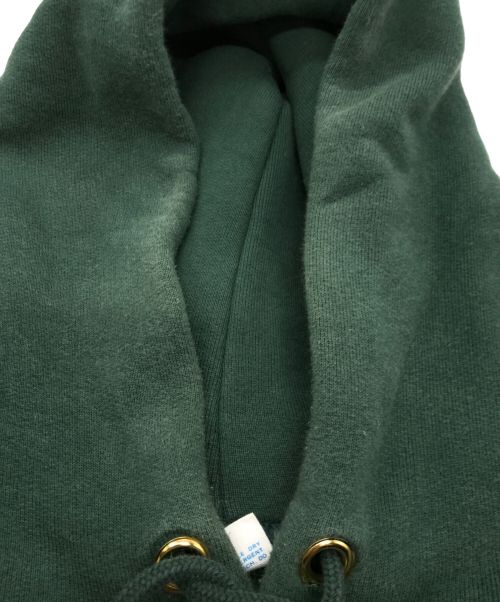 Champion（チャンピオン）Champion (チャンピオン) プルオーバーパーカー グリーン サイズ:Lの古着・服飾アイテム