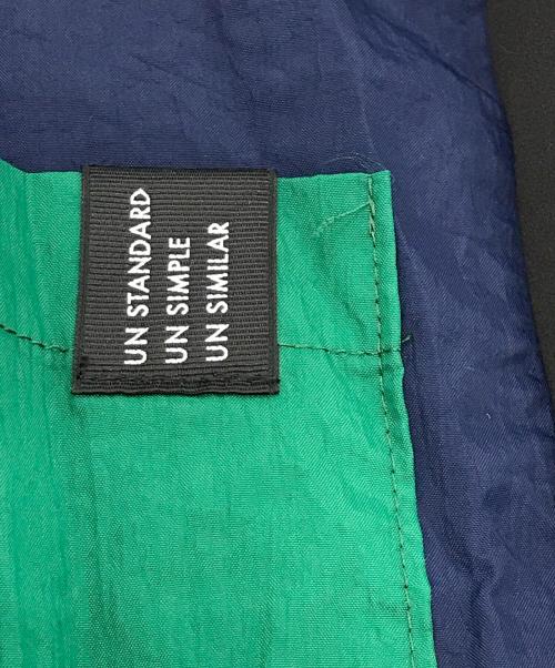 UN3D.（アンスリード）UN3D. (アンスリード) 異素材スウェットワンピース ブラック サイズ:38の古着・服飾アイテム