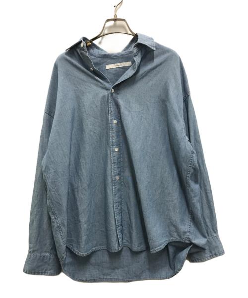 FRAMeWORK（フレームワーク）FRAMeWORK (フレームワーク) ダンガリーシャツ インディゴ サイズ:FREEの古着・服飾アイテム