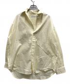 FRAMeWORKフレームワーク）の古着「コットンレギュラーカラーシャツ」｜イエロー