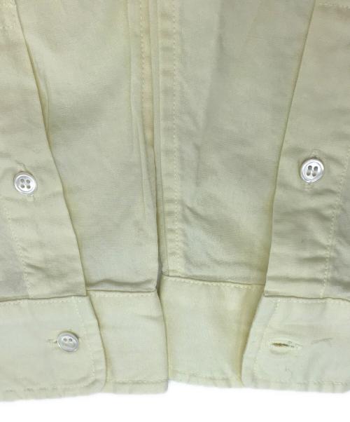 FRAMeWORK（フレームワーク）FRAMeWORK (フレームワーク) コットンレギュラーカラーシャツ イエロー サイズ:FREEの古着・服飾アイテム