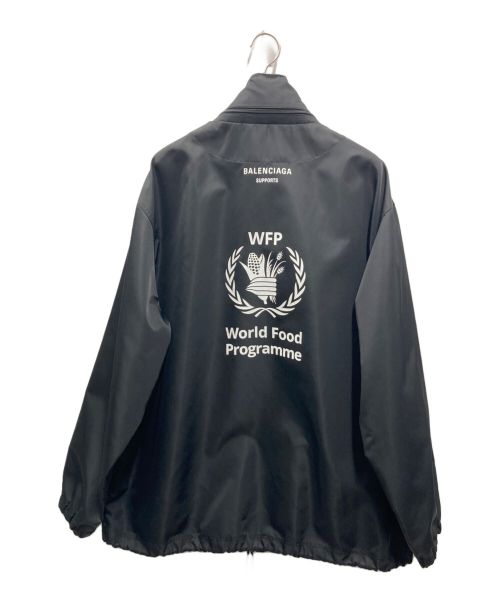 BALENCIAGA（バレンシアガ）BALENCIAGA (バレンシアガ) WFPナイロンジャケット ブラック サイズ:46の古着・服飾アイテム