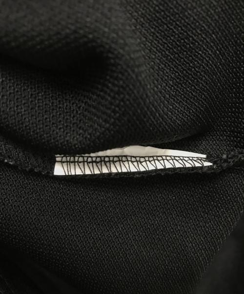 kolor/BEACON（カラービーコン）kolor/BEACON (カラービーコン) オーバーサイズ ドッキングポロシャツ ブラック サイズ:1の古着・服飾アイテム