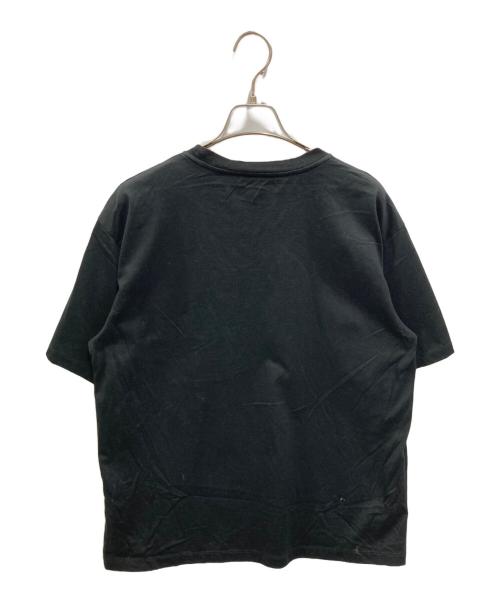 A.P.C.（アーペーセー）A.P.C. (アーペーセー) EDIFICE (エディフィス) フロント ビッグ ロゴ オーバーサイズ Tシャツ ブラック サイズ:Mの古着・服飾アイテム