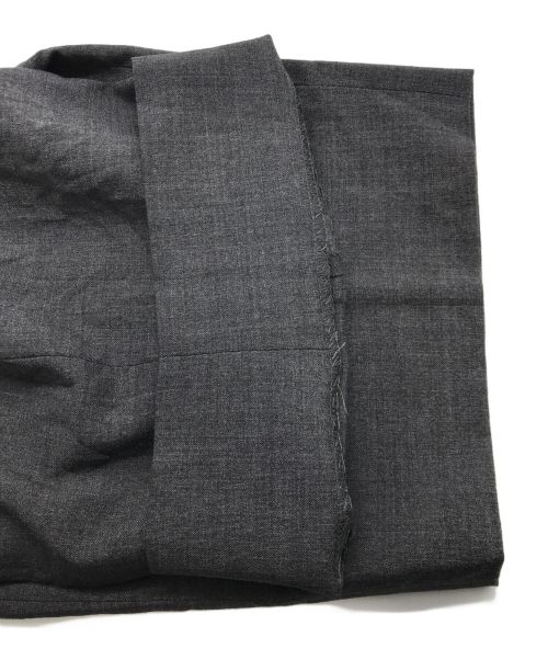 Curensology（カレンソロジー）Curensology (カレンソロジー) ウールポプリングルカパンツ グレー サイズ:38の古着・服飾アイテム