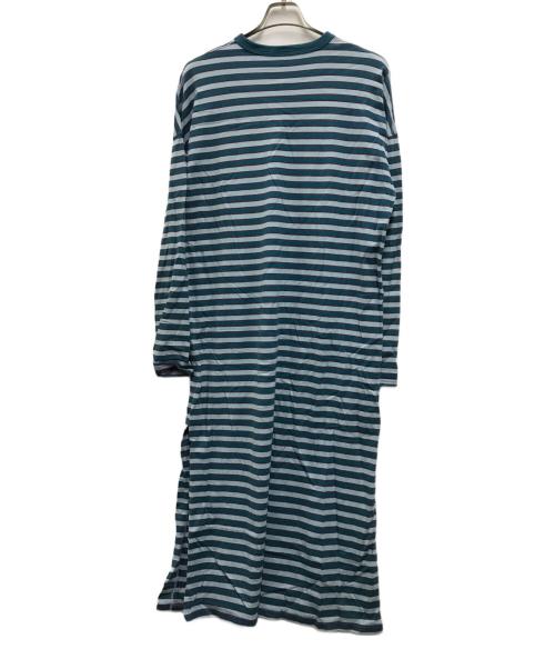 THE SHINZONE（ザ シンゾーン）THE SHINZONE (ザ シンゾーン) MULTI BORDER DRESS ブルー サイズ:FREEの古着・服飾アイテム