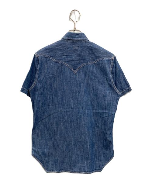 THE REAL McCOY'S（ザ・リアルマッコイズ）THE REAL McCOY'S (ザ・リアルマッコイズ) デニムウエスタンシャツ インディゴ サイズ:SIZE 14の古着・服飾アイテム