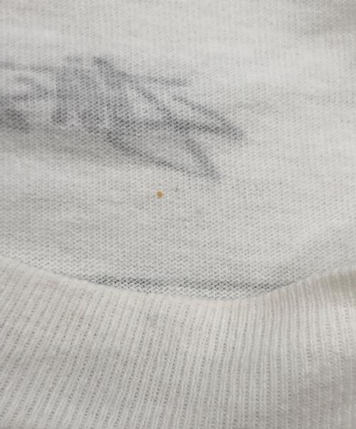 stussy（ステューシー）stussy (ステューシー) ［古着］スカルプリントTシャツ ホワイト サイズ:XLの古着・服飾アイテム