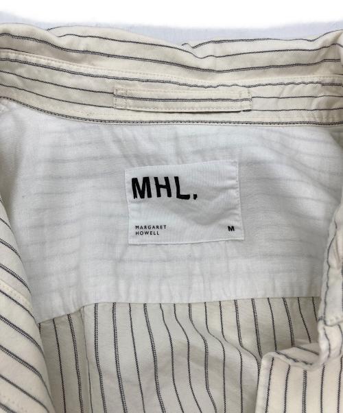 MHL（エムエイチエル）MHL (エムエイチエル) 半袖シャツ ベージュ サイズ:Mの古着・服飾アイテム