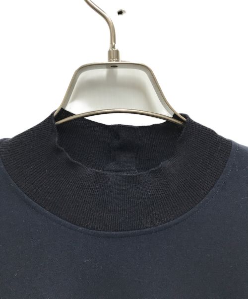 ENFOLD（エンフォルド）ENFOLD (エンフォルド) PEダブルクロスベストコンビPULLOVER ネイビー サイズ:38の古着・服飾アイテム