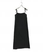 Whim Gazetteウィムガゼット）の古着「THE PAUSE(ザ ポーズ)/ジャガードナローワンピース」｜ブラック
