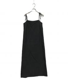 Whim Gazette（ウィムガゼット）の古着「THE PAUSE(ザ ポーズ)/ジャガードナローワンピース」｜ブラック