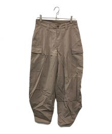 whowhat（フーワット）の古着「WIDE CARGO PANTS」｜ベージュ