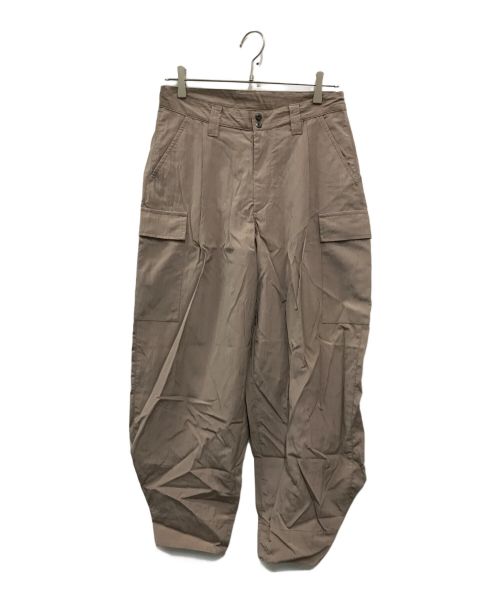 whowhat（フーワット）whowhat (フーワット) WIDE CARGO PANTS ベージュ サイズ:Sの古着・服飾アイテム