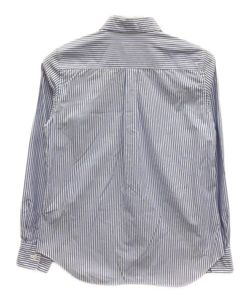 COMME des GARCONS（コムデギャルソン）COMME des GARCONS (コムデギャルソン) ストライプシャツ ブルー サイズ:XSの古着・服飾アイテム