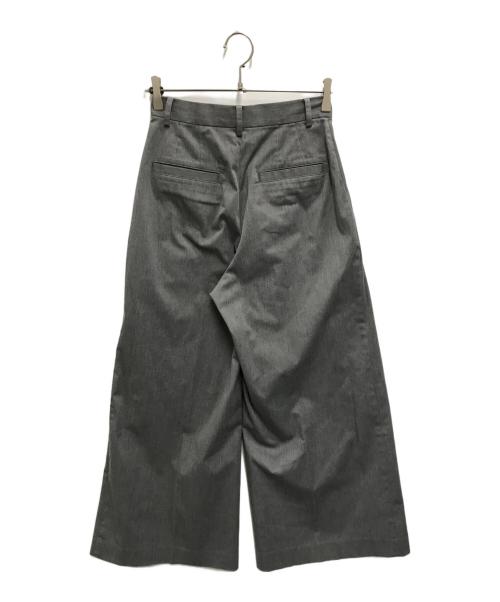 SLOBE IENA（スローブ イエナ）SLOBE IENA (スローブ イエナ) 2プリーツタックワイドパンツ グレー サイズ:Mの古着・服飾アイテム