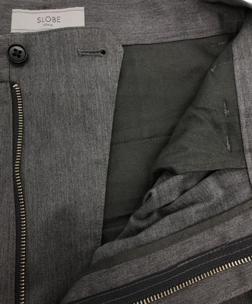 SLOBE IENA（スローブ イエナ）SLOBE IENA (スローブ イエナ) 2プリーツタックワイドパンツ グレー サイズ:Mの古着・服飾アイテム