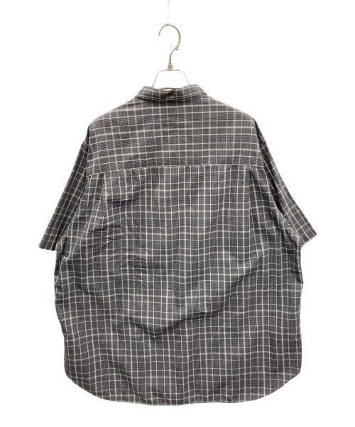 STEVEN ALAN（スティーブンアラン）STEVEN ALAN (スティーブンアラン) CHECK REGULAR COLLAR SHORT SLEEVE SHIRT レッド サイズ:XLの古着・服飾アイテム