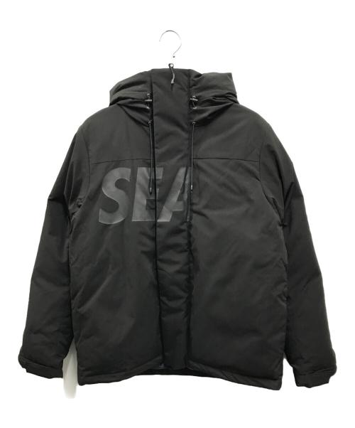 WIND AND SEA（ウィンダンシー）WIND AND SEA (ウィンダンシー) HOODED DOWN JACKET ブラック サイズ:Mの古着・服飾アイテム