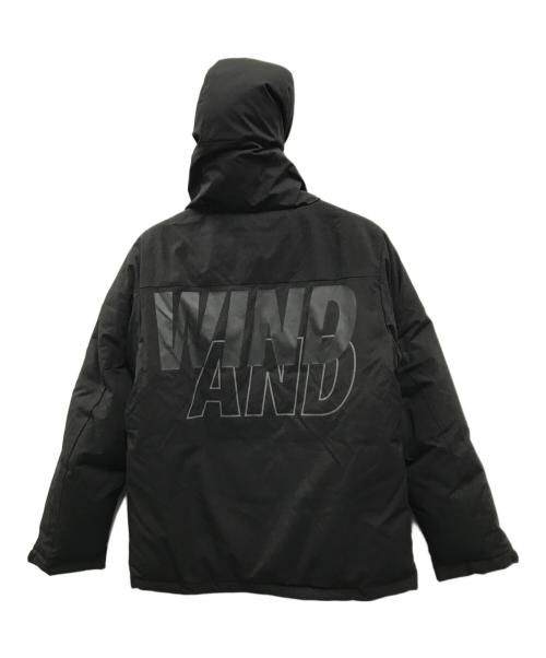 WIND AND SEA（ウィンダンシー）WIND AND SEA (ウィンダンシー) HOODED DOWN JACKET ブラック サイズ:Mの古着・服飾アイテム