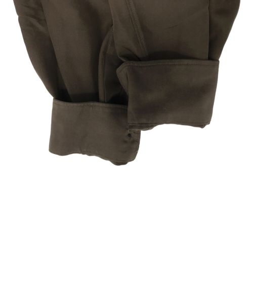 AURALEE（オーラリー）AURALEE (オーラリー) LIGHT SILK SHIRTS ブラウン サイズ:4の古着・服飾アイテム