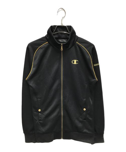 DRESS CAMP（ドレスキャンプ）DRESS CAMP (ドレスキャンプ) Champion (チャンピオン) トラックジャケット ブラック サイズ:Lの古着・服飾アイテム