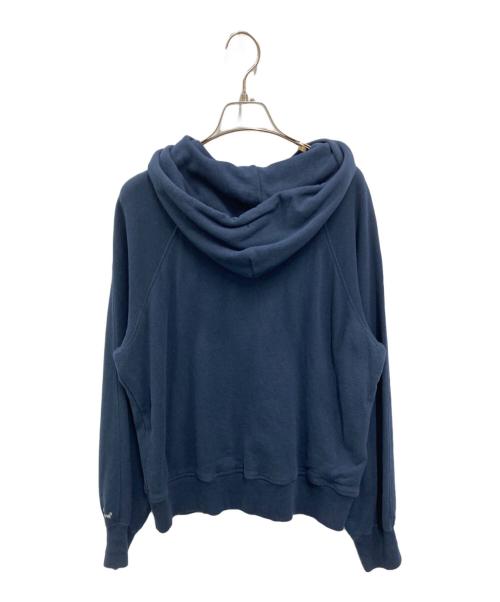 Americana（アメリカーナ）Americana (アメリカーナ) BEAUTY&YOUTH (ビューティーアンドユース) 裏毛サーマル ジップパーカー ネイビー サイズ:FREEの古着・服飾アイテム