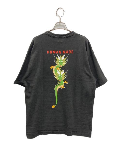 HUMAN MADE（ヒューマンメイド）HUMAN MADE (ヒューマンメイド) GRAPHIC T-SHIRT #12 DORAGON ブラック サイズ:XLの古着・服飾アイテム
