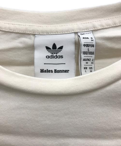 adidas Originals（アディダスオリジナル）adidas originals (アディダスオリジナル) WALES BONNER (ウェールズボナー) Statement Graphic Tee ホワイト サイズ:XLの古着・服飾アイテム