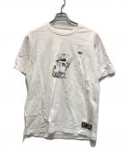 LACOSTE×ONE PIECEラコステ×ワンピース）の古着「ワニキャラクター Tシャツ」｜ホワイト