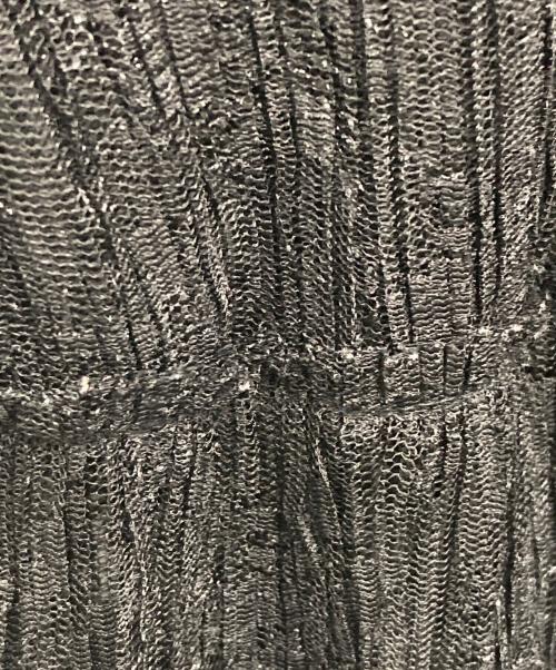 VIVIENNE TAM（ヴィヴィアンタム）VIVIENNE TAM (ヴィヴィアンタム) THIN CORDING LACE DRESS ブラック サイズ:Mの古着・服飾アイテム