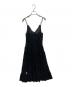 VIVIENNE TAM (ヴィヴィアンタム) THIN CORDING LACE DRESS ブラック サイズ:M：6000円